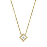 FNFD104_00 My First Diamond Illusion-setting Necklace