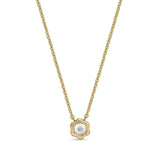 FNFD105_00 My First Diamond Illusion-setting Necklace