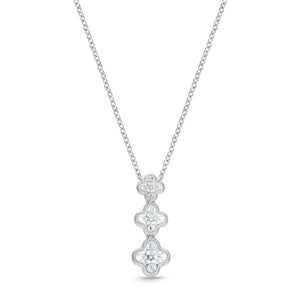 FNFD123_00 My First Diamond Illusion-setting Necklace