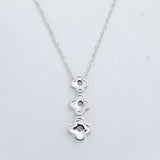 FNFD123_00 My First Diamond Illusion-setting Necklace