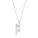 FNGA705_00 Geo Arts Diamond Fashion Necklace