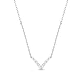 FNGA706_00 Geo Arts Diamond Fashion Necklace