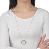 FNLC102_00 L Collection Diamond Fashion Necklace