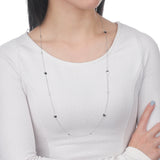 FNLC107_00 L Collection Diamond Fashion Necklace