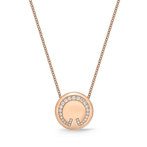 FNLC117_00 L Collection Diamond Fashion Necklace