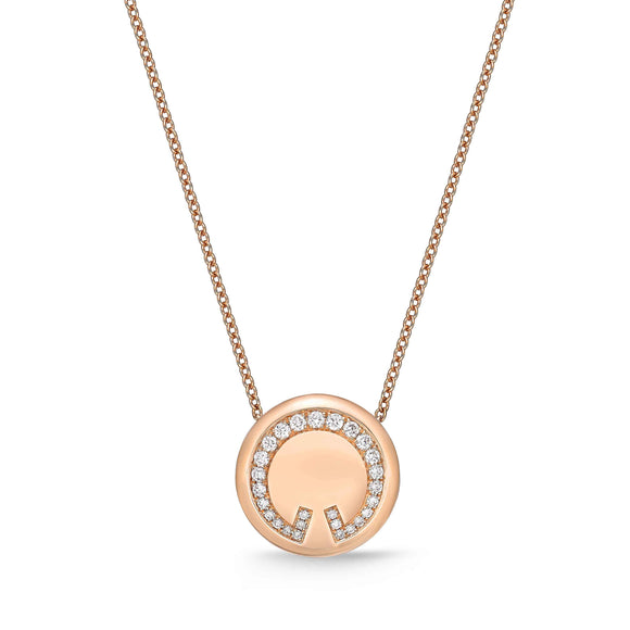 FNLC117_00 L Collection Diamond Fashion Necklace