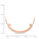 FNLC123_00 L Collection Diamond Fashion Necklace