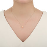 FNLC166_00 L Collection Diamond Fashion Necklace