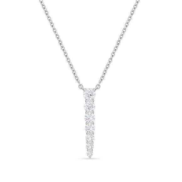 FNUB253_00 U-Basket Diamond Fashion Necklace