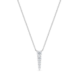 FNUB262_00 U-Basket Diamond Fashion Necklace
