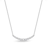 FNVD106_00 Crescent Fashion Necklace
