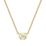FNVD*11_00 Crescent Fashion Necklace