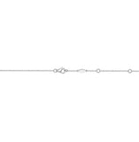FNZY129_00 Dazzling by the Yard Diamond Station Necklace