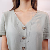 FNZY129_00 Dazzling by the Yard Diamond Station Necklace