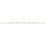 FNZY131_00 Dazzling by the Yard Diamond Station Necklace