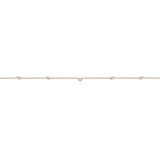 FNZY201_00 Dazzling by the Yard Diamond Station Necklace