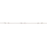 FNZY204_00 Dazzling by the Yard Diamond Station Necklace