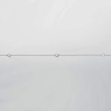 FNZY303_00 Dazzling by the Yard Diamond Station Necklace