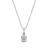 FPBQ111_00 Diamond Bouquets Fashion Pendant