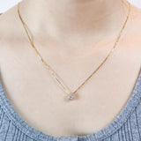 FPBQ120_00 Diamond Bouquets Fashion Pendant