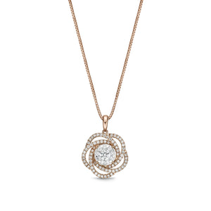 FPBQ127_00 Diamond Bouquets Fashion Pendant