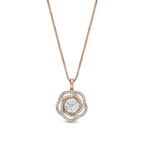 FPBQ127_00 Diamond Bouquets Fashion Pendant