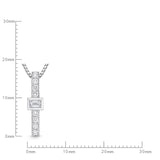 FPSUB03_00 Stack'em Up Diamond Fashion Pendant