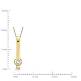 FPSUH02_00 Stack'em Up Diamond Fashion Pendant
