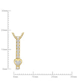 FPSUH04_00 Stack'em Up Diamond Fashion Pendant