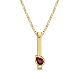FPSUP02_RU Stack'em Up Ruby Fashion Pendant