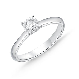 FRBQ154_00 Diamond Bouquets Engagement Ring