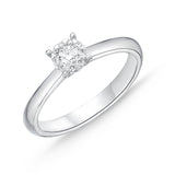 FRBQ154_00 Diamond Bouquets Engagement Ring