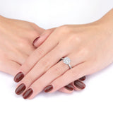 FRBQ158_00 Diamond Bouquets Engagement Ring