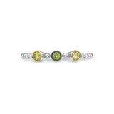 FRBZ101_GD Bezel Diamond Fashion Ring