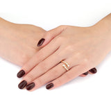 FRBZ103_00 Bezel Fashion Ring