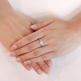 FRCU158_00 Cluster Illusion-setting Ring
