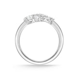 FRDC114_00 Diamond Circle Fashion Ring