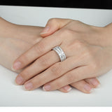 FRDD226_00 Diamond Line Fashion Ring
