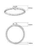 FRSUH02_00 Stack'em Up Diamond Fashion Ring