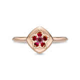 FRVL108_RU Valley of Light Ruby Illusion-setting Ring