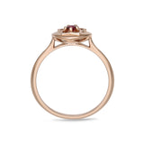 FRVL108_RU Valley of Light Ruby Illusion-setting Ring