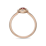 FRVL110_RU Valley of Light Ruby Illusion-setting Ring