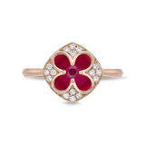 FRVL111_RU Valley of Light Ruby Illusion-setting Ring