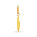 GNCN232_00 24K Zodiac Taurus Large Pendant
