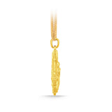 GNCN239_00 24K Zodiac Sagittarius Large Pendant