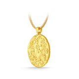 GNCN239_00 24K Zodiac Sagittarius Large Pendant