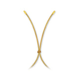 GNCN239_00 24K Zodiac Sagittarius Large Pendant