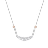 HNBQ163_00 Diamond Bouquets Classic Necklace
