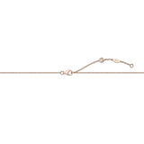 HNZY149_00 Dazzling by the Yard Diamond Station Necklace