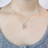 MNBZE03_00 Bezel Fashion Necklace